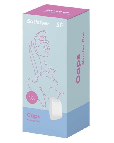 Pack de 5 embouts pour Satisfyer 1 Next Generation pas cher