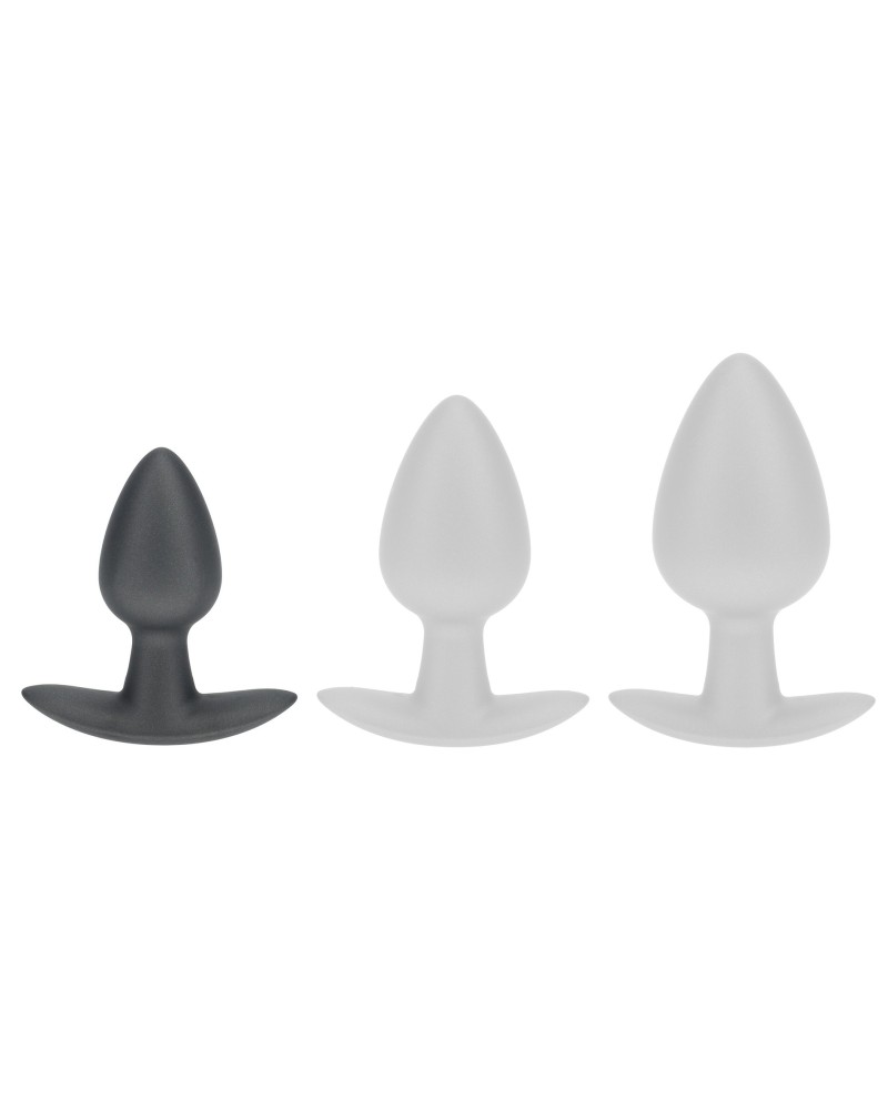 Plug Metally S 5 x 2.7cm Gris sextoys et accessoires sur La Boutique du Hard