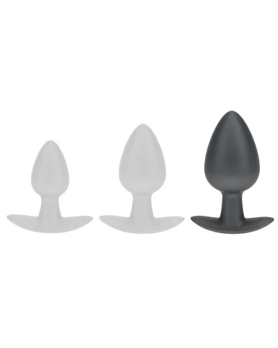 Plug Metally L 7.5 x 4cm Gris sextoys et accessoires sur La Boutique du Hard