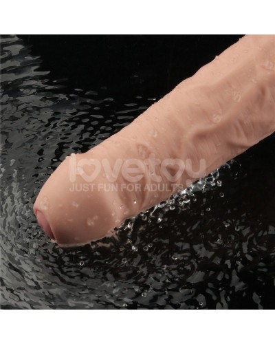 Gode Vibrant avec Bourses Softee 17 x 4.4cm Chair sextoys et accessoires sur La Boutique du Hard