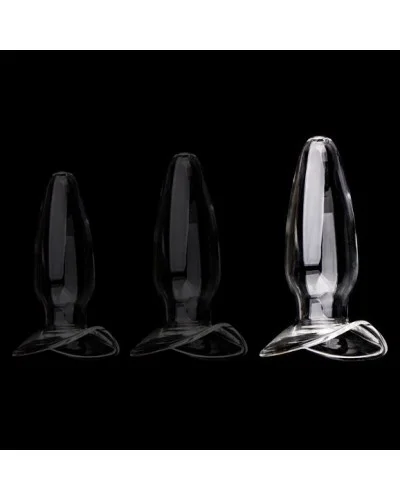 Plug en verre Open Glass L 11.5 x 5.8cm sextoys et accessoires sur La Boutique du Hard