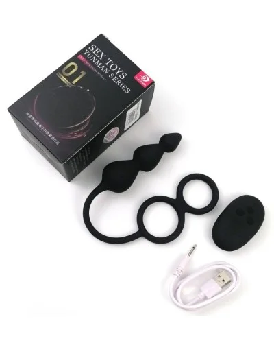 Ballstretcher-Plug Vibrant Trikon 9.5 x 3cm sextoys et accessoires sur La Boutique du Hard