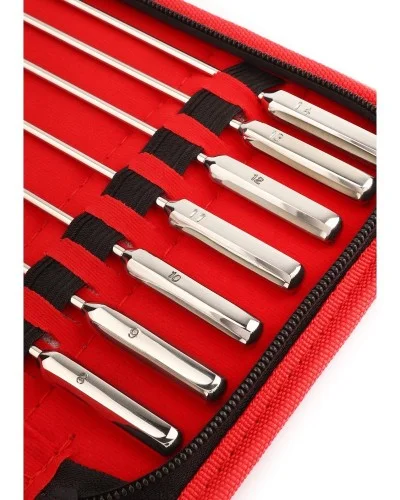 Pack 13 Tiges d'urètre Ovalund Bud 26 cm - Diamètres 2 à 14mm sextoys et accessoires sur La Boutique du Hard