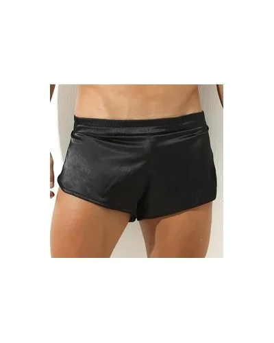 Short avec Jock Slit Noir sextoys et accessoires sur La Boutique du Hard