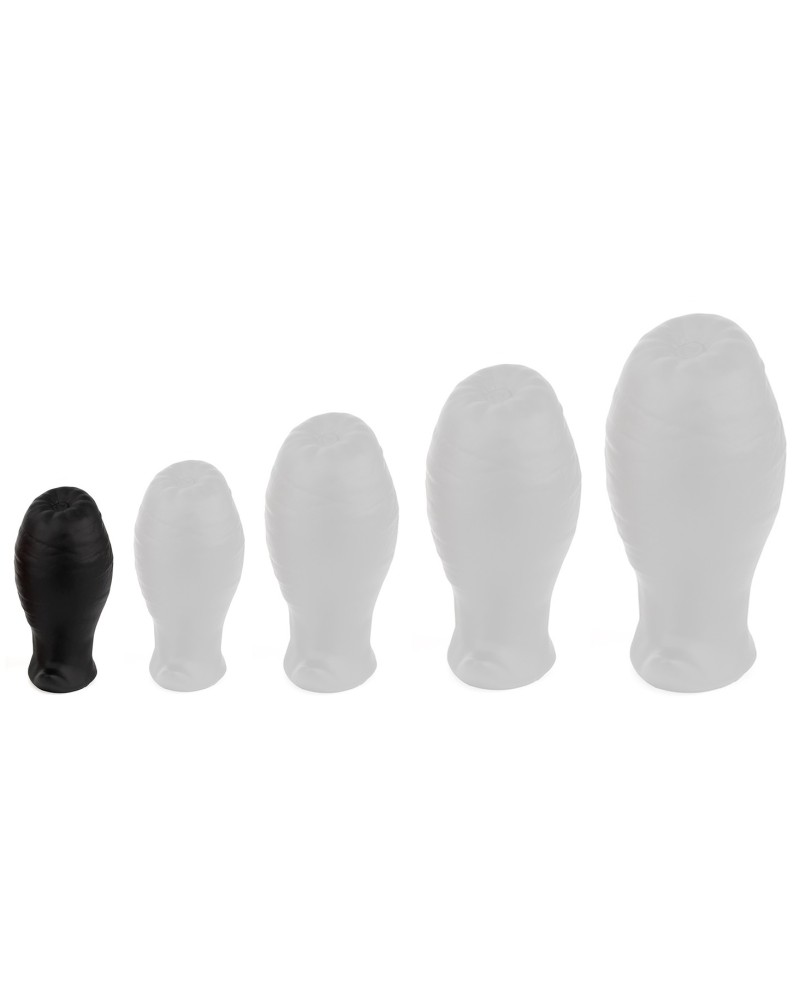 Plug Egg A XS 6 x 3.5cm Noir sextoys et accessoires sur La Boutique du Hard