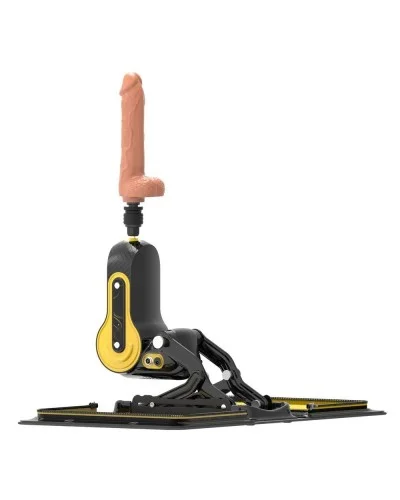 Sex Machine portable Fuck Bag Jaune avec valisette sextoys et accessoires sur La Boutique du Hard