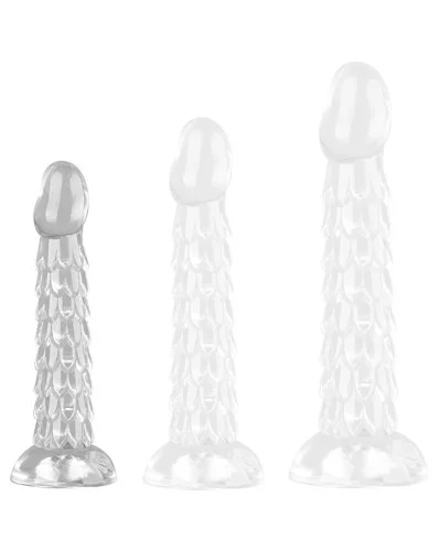 Gode Transparent Scales Mush S 15.5 x 3.5cm sextoys et accessoires sur La Boutique du Hard