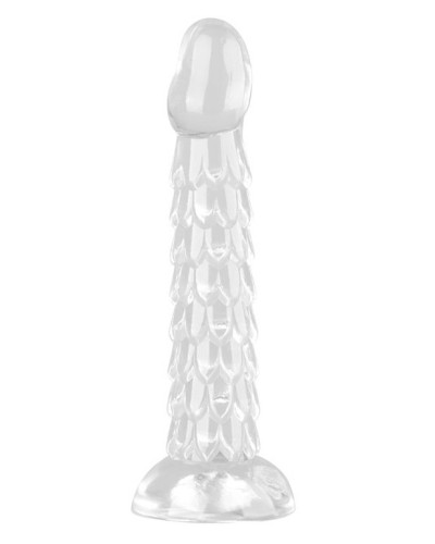 Gode Transparent Scales Mush M 17 x 4cm sextoys et accessoires sur La Boutique du Hard