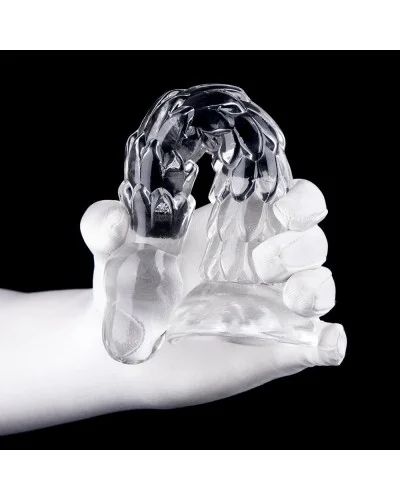 Gode Transparent Scales Mush L 20 x 4.5cm sextoys et accessoires sur La Boutique du Hard