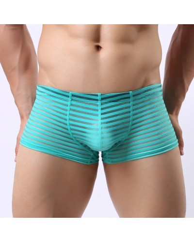 Boxer sexy Linea Vert turquoise sextoys et accessoires sur La Boutique du Hard
