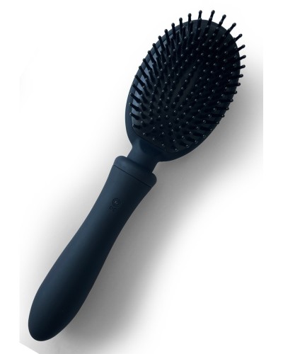 Brosse à Cheveux Vibrante Vibraliss 11.5 x 3.3cm Noir sextoys et accessoires sur La Boutique du Hard