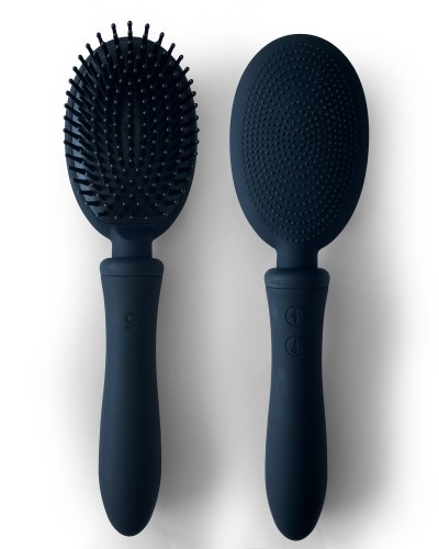 Brosse à Cheveux Vibrante Vibraliss 11.5 x 3.3cm Noir sextoys et accessoires sur La Boutique du Hard