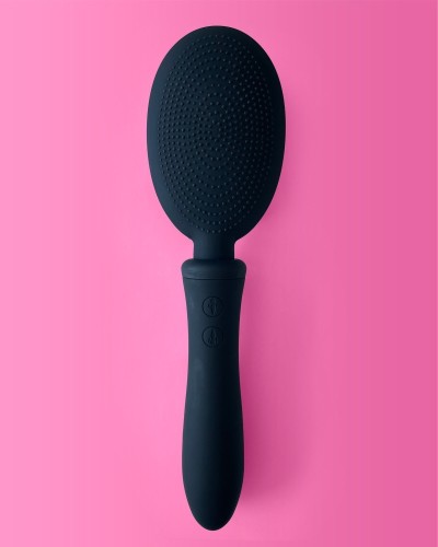 Brosse à Cheveux Vibrante Vibraliss 11.5 x 3.3cm Noir sextoys et accessoires sur La Boutique du Hard