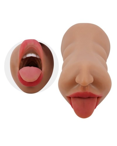 Masturbateur Pussy Crazy  Sarah 2 Entrées Marron sextoys et accessoires sur La Boutique du Hard