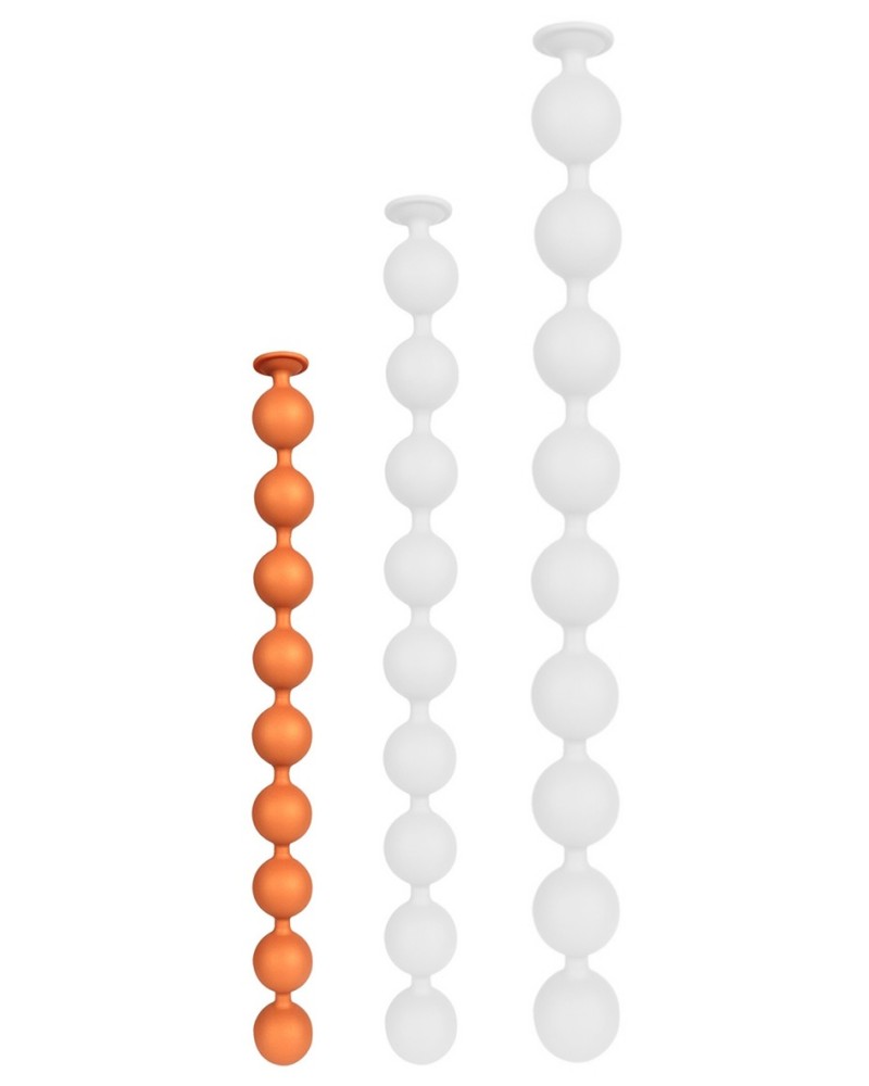 Boules Nocty S 45 x 3.6 cm Orange sextoys et accessoires sur La Boutique du Hard