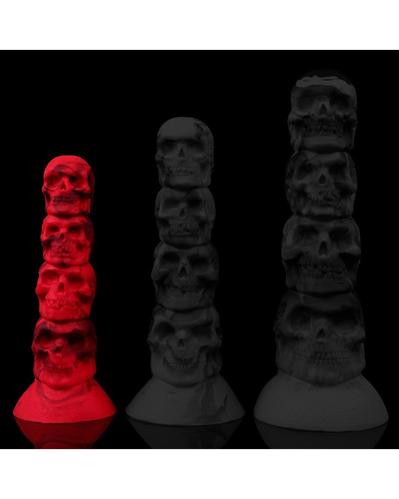 Plug Deathy S 15 x 5 cm Rouge sextoys et accessoires sur La Boutique du Hard