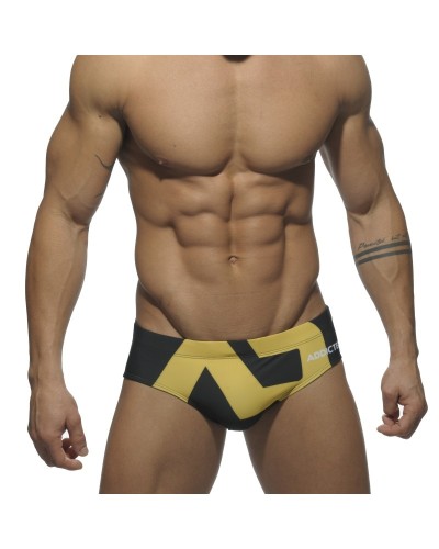 Shorty de bain Logo Giant AD Noir sextoys et accessoires sur La Boutique du Hard