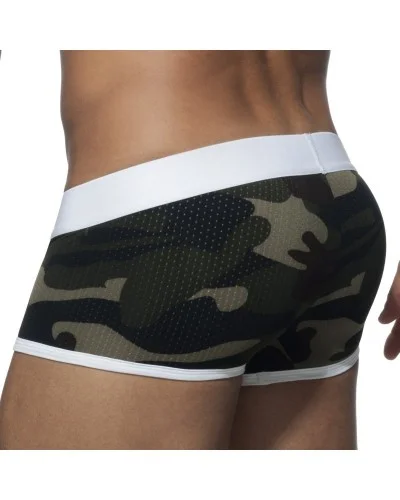 Boxer CAMO STRIPE Blanc sextoys et accessoires sur La Boutique du Hard