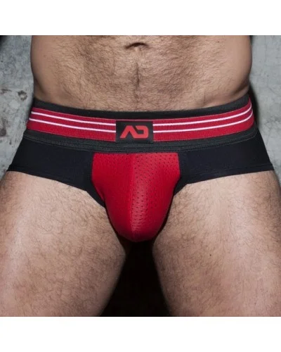 Slip DOUBLE STRIPE Rouge sextoys et accessoires sur La Boutique du Hard