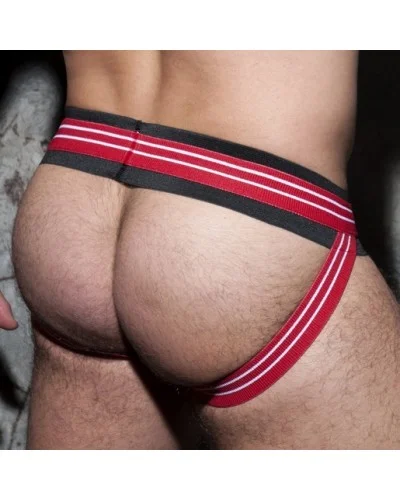 Jockstrap DOUBLE STRIPE Rouge sextoys et accessoires sur La Boutique du Hard