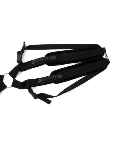 Harnais Support Fuck Duo Noir sextoys et accessoires sur La Boutique du Hard