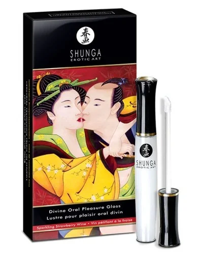 GLOSS Plaisir Divin - Vin Pétillant à la Fraise sextoys et accessoires sur La Boutique du Hard