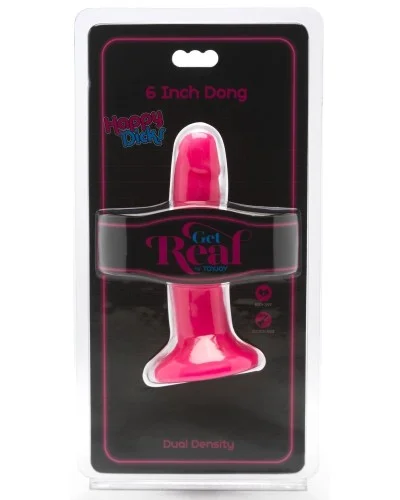 Gode Happy Dick 13 x 3 cm Rose sextoys et accessoires sur La Boutique du Hard