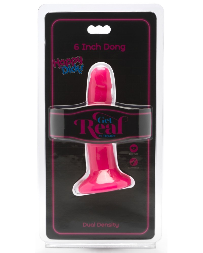 Sextoy 'Dong Ventouse Happy Dicks' – 19 Cm – Marque TOYJOY – Pour Tous (unisexe)