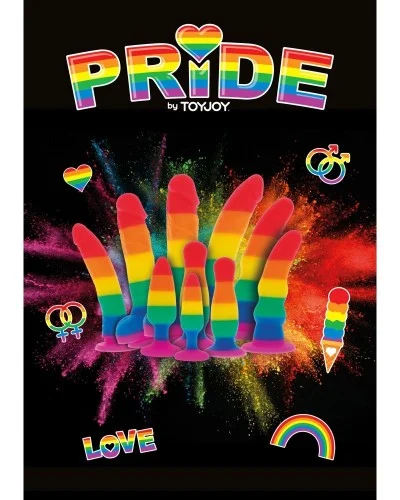 Gode Rainbow Unicorn Dancer 15 x 3.5cm sextoys et accessoires sur La Boutique du Hard