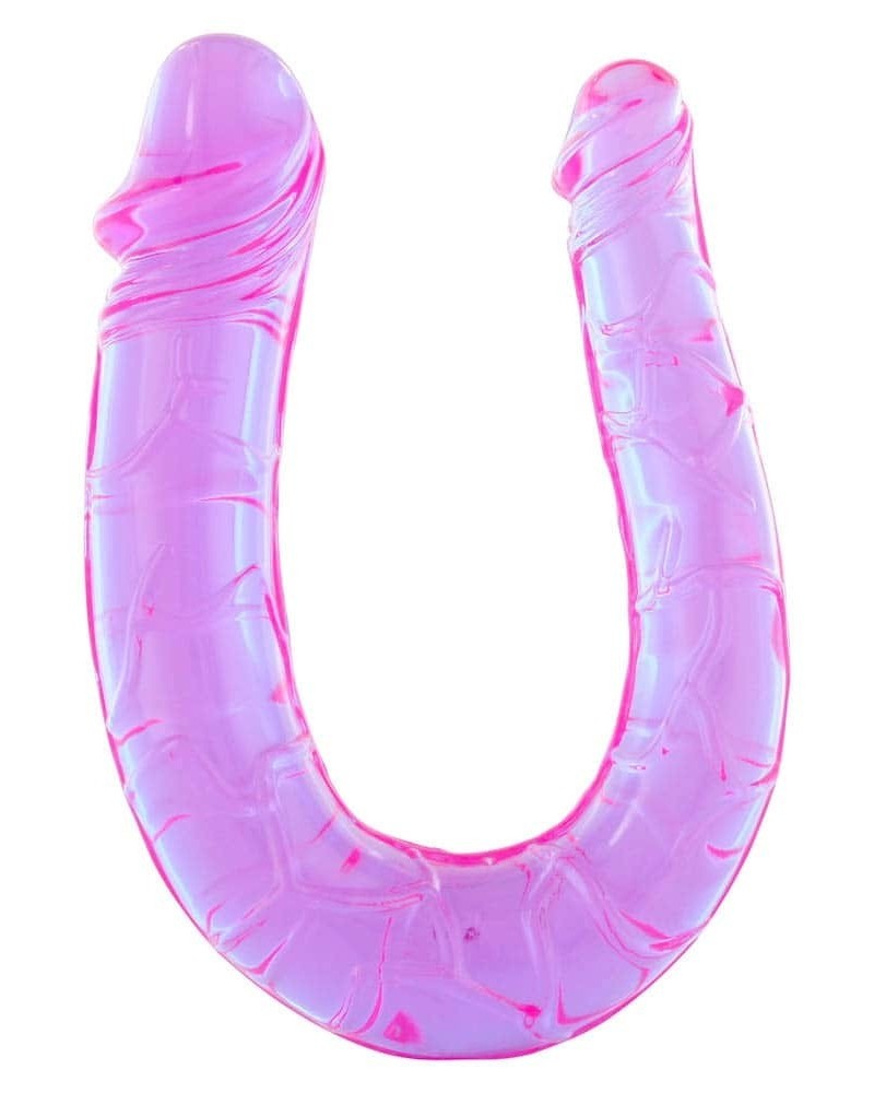 Dougle gode Twin Dong 11 x 3.4cm Violet sextoys et accessoires sur La Boutique du Hard