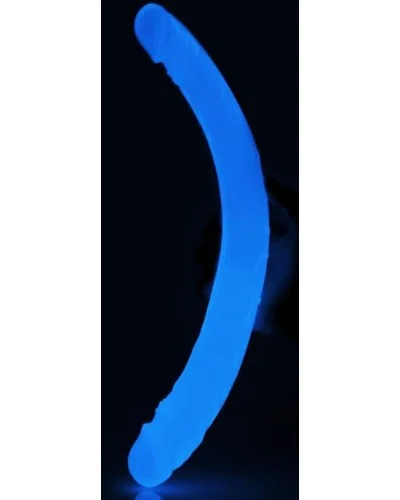 Double gode phosphorescent Lumino 37 x 3.5cm sextoys et accessoires sur La Boutique du Hard