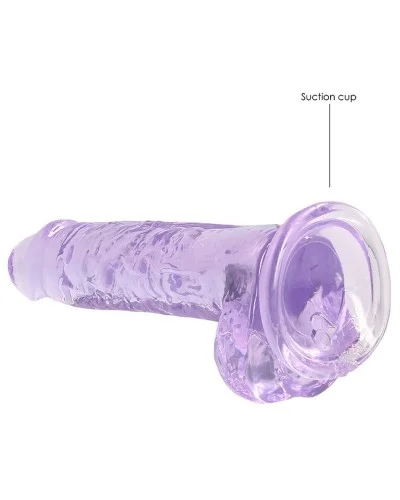 Gode Crystal Clear 14 x 3.5cm Violet sextoys et accessoires sur La Boutique du Hard