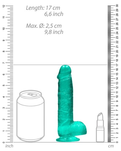 Gode Crystal Clear 12 x 3cm Vert sextoys et accessoires sur La Boutique du Hard