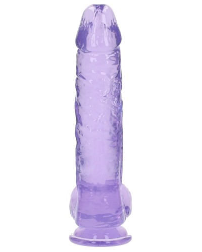 Gode Crystal Clear 21 x 5.5cm Violet sextoys et accessoires sur La Boutique du Hard