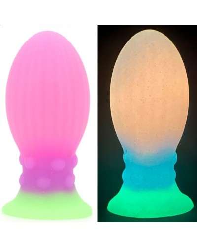 Plug Fantasy phosphorescent Lumy Egg 16 x 8cm sextoys et accessoires sur La Boutique du Hard