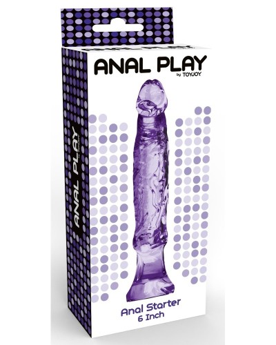Plug réaliste Anal Starter 13 x 3cm Violet sextoys et accessoires sur La Boutique du Hard