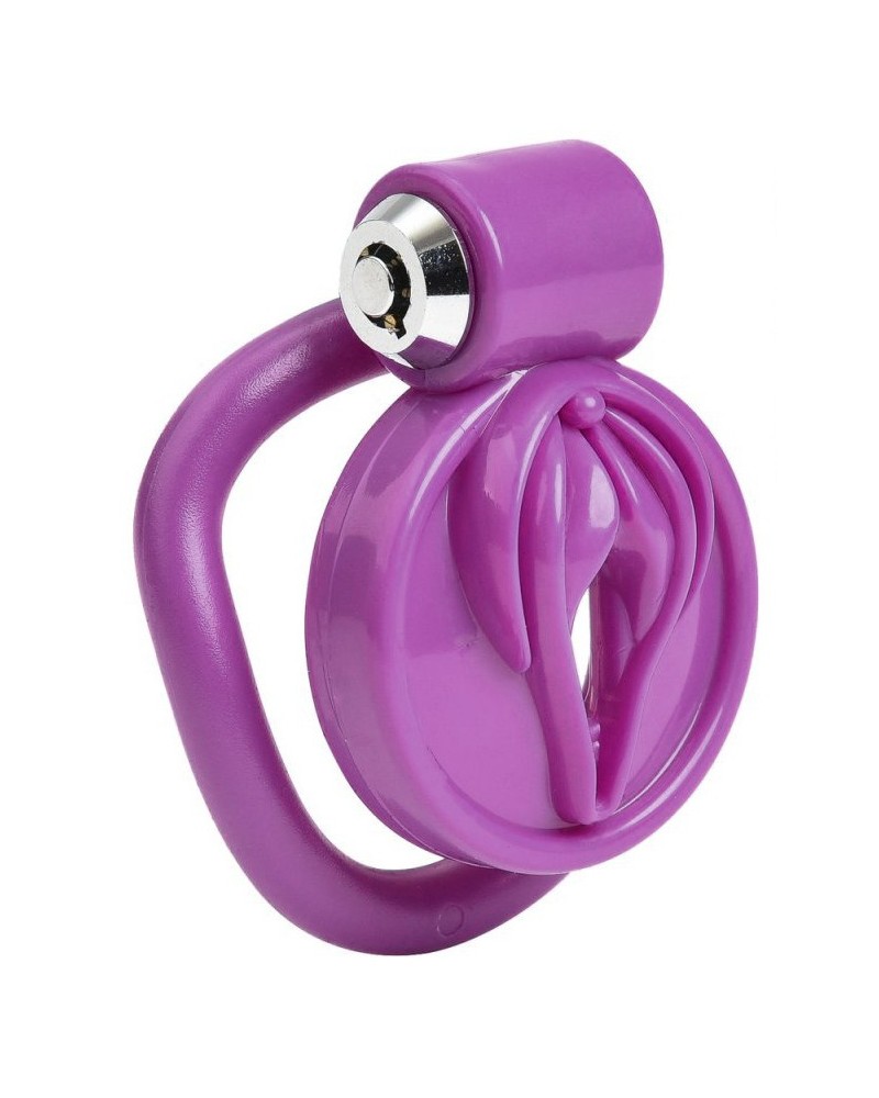 Cage de Chasteté Sissy Clit 2.5 x 3.8 cm Violet sextoys et accessoires sur La Boutique du Hard