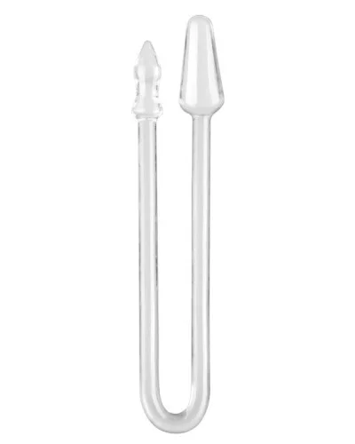 Plug Long Snass 43 x 4.5 cm Transparent sextoys et accessoires sur La Boutique du Hard