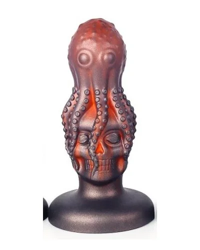 Plug Octoskull M 13 x 5.5cm sextoys et accessoires sur La Boutique du Hard