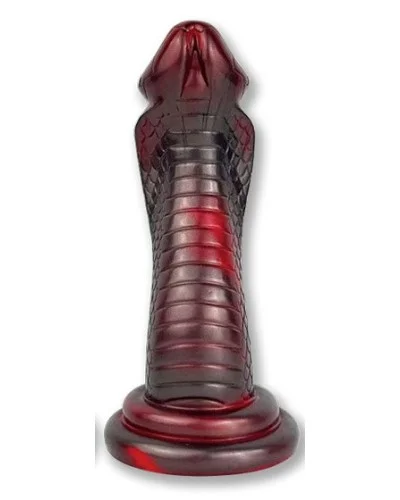 Gode Serpent Kobra 19 x 6cm Rouge sextoys et accessoires sur La Boutique du Hard