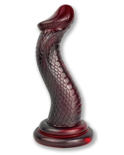 Gode Serpent Kobra 19 x 6cm Rouge sextoys et accessoires sur La Boutique du Hard