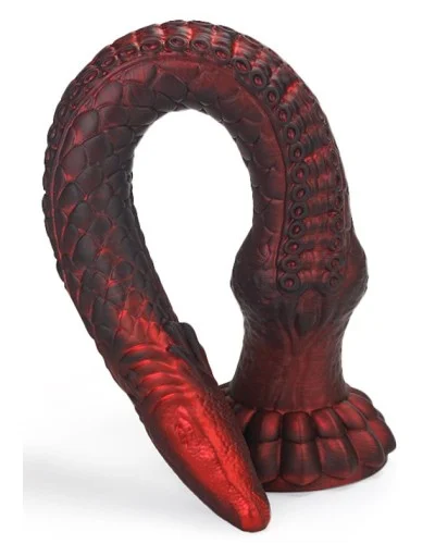 Gode Heelix M 38 x 5.5 cm Rouge sextoys et accessoires sur La Boutique du Hard