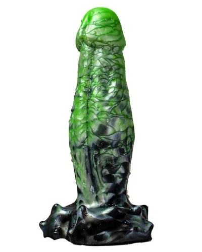 Gode Filuk 19 x 6 cm Vert sextoys et accessoires sur La Boutique du Hard