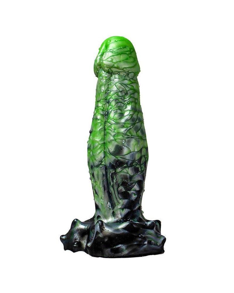 Gode Filuk 19 x 6 cm Vert sextoys et accessoires sur La Boutique du Hard
