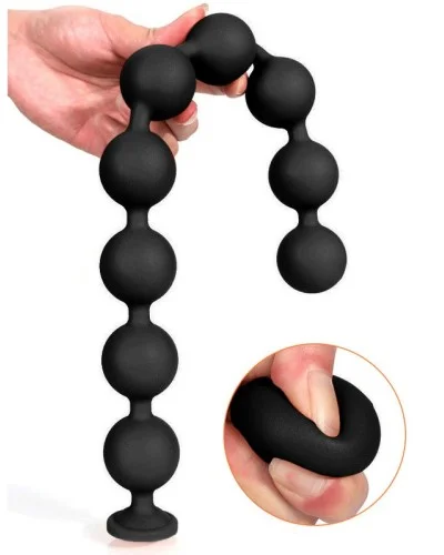Boules Nocty S 45 x 3.6 cm Noires sextoys et accessoires sur La Boutique du Hard