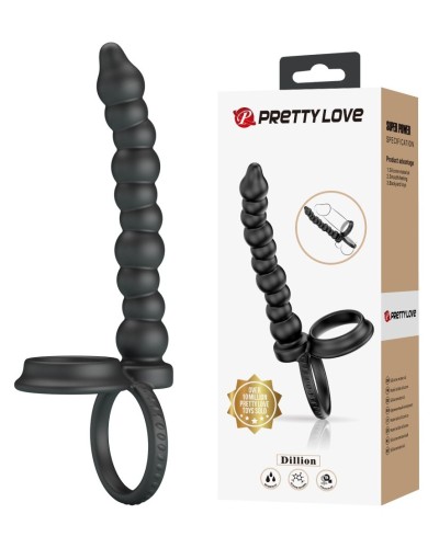Gode Double pénétration Dillion 13 x 2cm sextoys et accessoires sur La Boutique du Hard