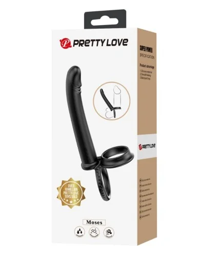 Gode Double pénétration Moses 12 x 2cm sextoys et accessoires sur La Boutique du Hard