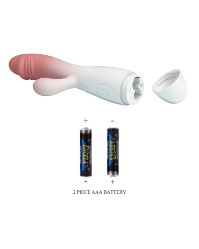 Vibro Rabbit Snappy 9.5 x 3.2cm Bicolore sextoys et accessoires sur La Boutique du Hard