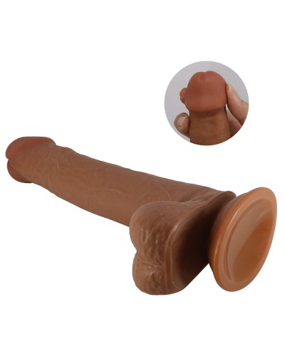Gode réaliste Tallen 16 x 4 cm Marron sextoys et accessoires sur La Boutique du Hard