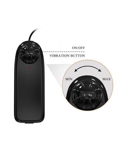 Gode Vibrant Catoblepas 14 x 4cm Marron sextoys et accessoires sur La Boutique du Hard